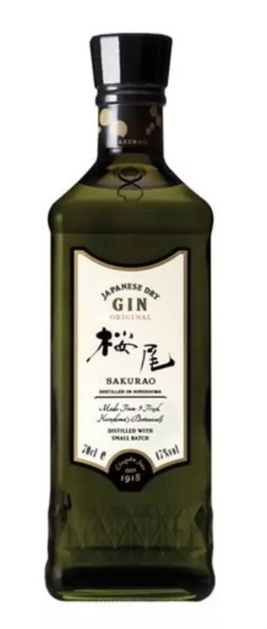 GIN JAPONAIS SAKURAO ORIGINAL