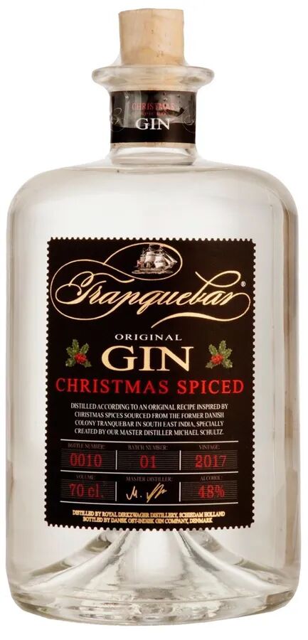 GIN TRANQUEBAR CHRISTMAS SPICED 0,70L 48°