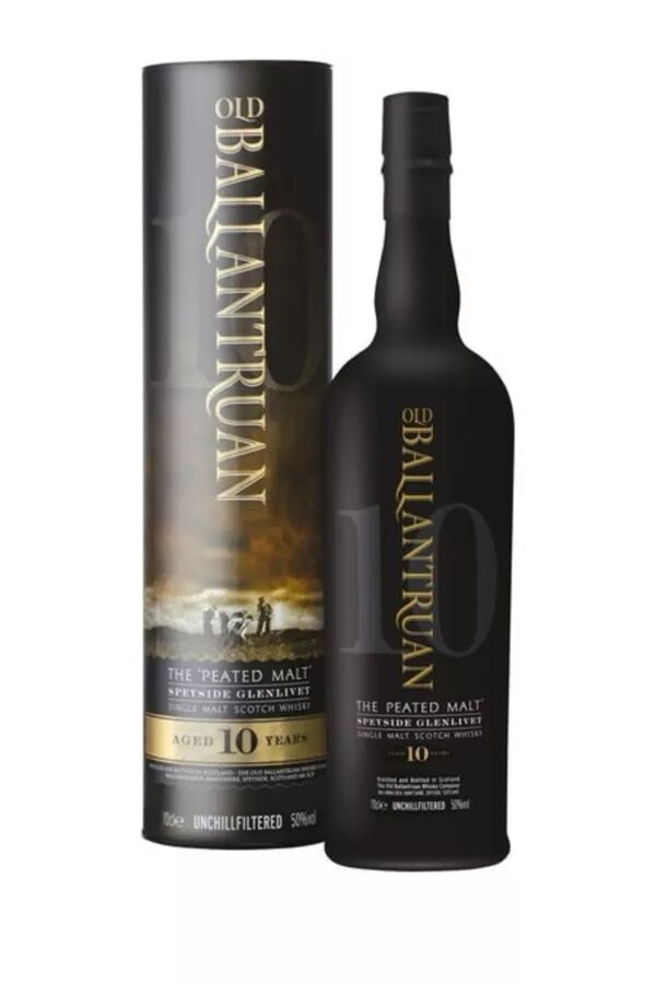 OLD-BALLANTRUAN 10 Ans whisky  ecosse speyside 0.7L